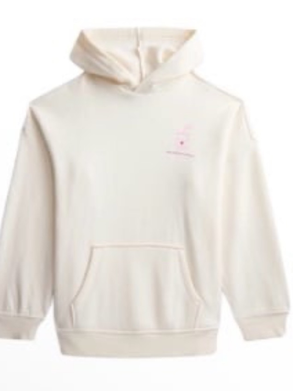 Girls Sz 8 Weekend Academy Ivory Hoodie